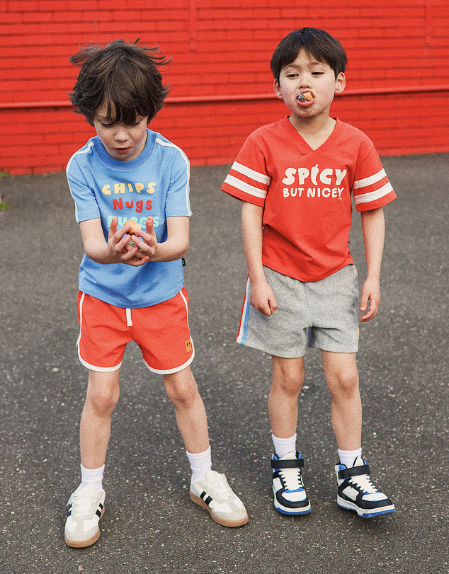 Rock Your Kid - Donnie Tee in Fiery Red
