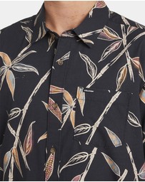 Volcom - Mens Scaler Stone Woven Short Sleeve Shirt