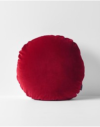 Aura Home - Round Velvet Cushion 55cm
