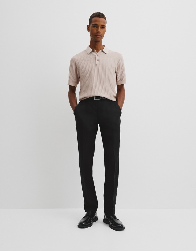 Country Road - Australian Cotton Herringbone Knit Polo