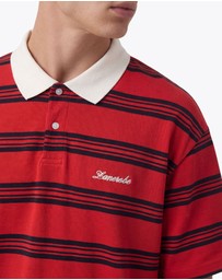 Zanerobe - Box Crop Polo Red/Navy