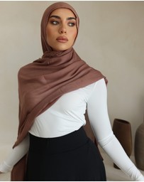 Mod Squad - Double Stitch Hijab- Blush