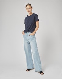 DRICOPER DENIM - Clare Navy Tee