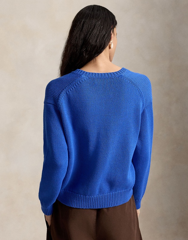 Polo Ralph Lauren - Linen-Blend Crewneck Cardigan