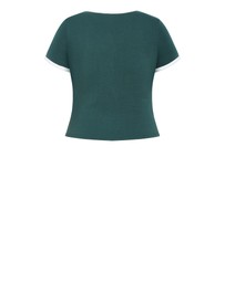 City Chic - Micro Sport Print Tee