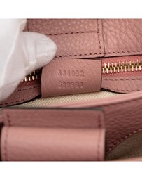 Pre-Loved by Azura Reborn - Pre-Loved Small Calfskin Bamboo Shopper Satchel