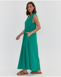 ALEXANDRA - Lyla Dress Emerald