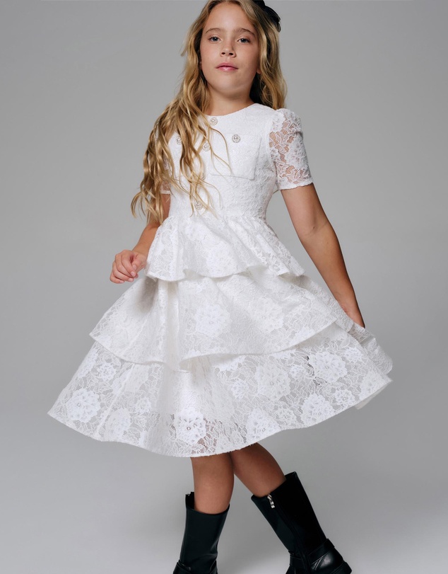 Bardot Junior - Ruby Lace Dress - Kids-Teens
