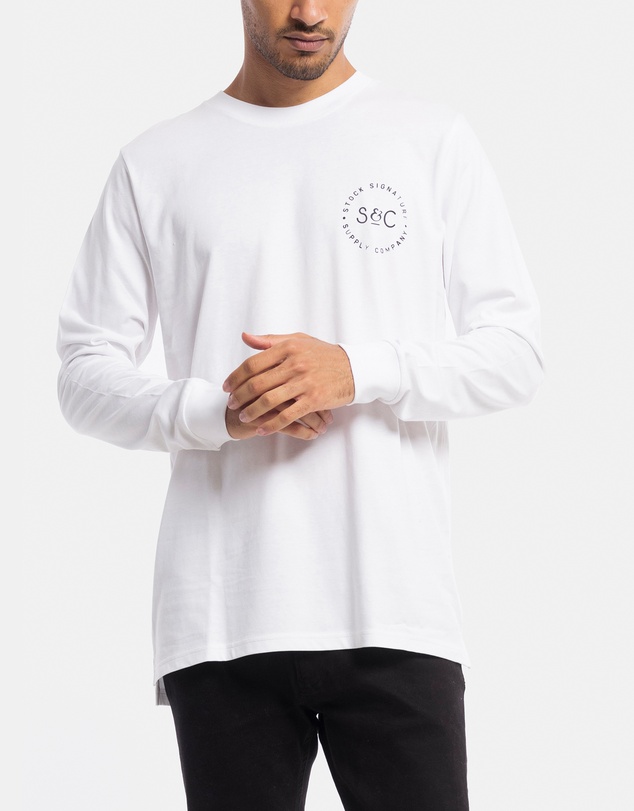 Stock & Co. - Stamped Signet Long Sleeve Tee