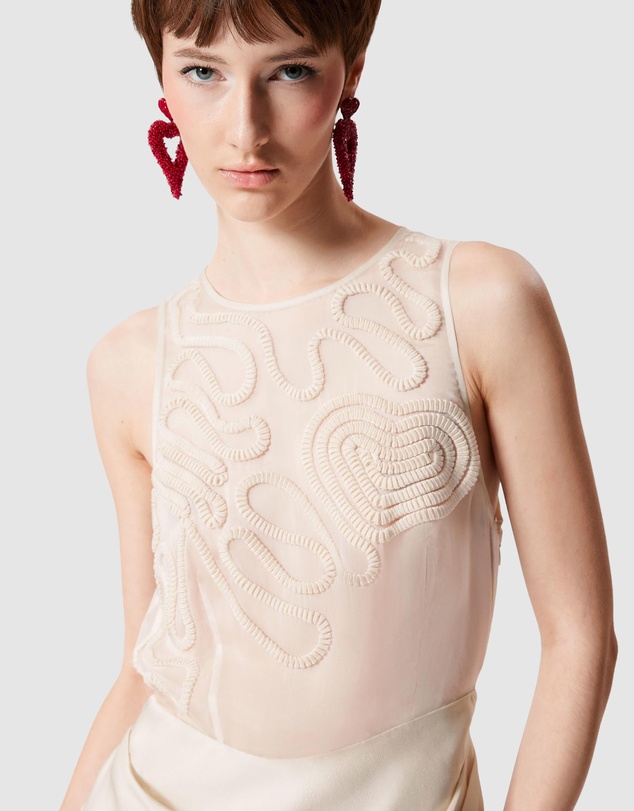 & Other Stories - Embroidered Maxi Dress
