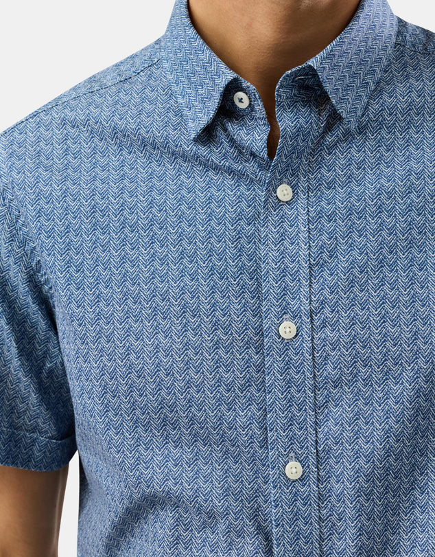 Brooksfield - Casual Shirt Short Sleeve