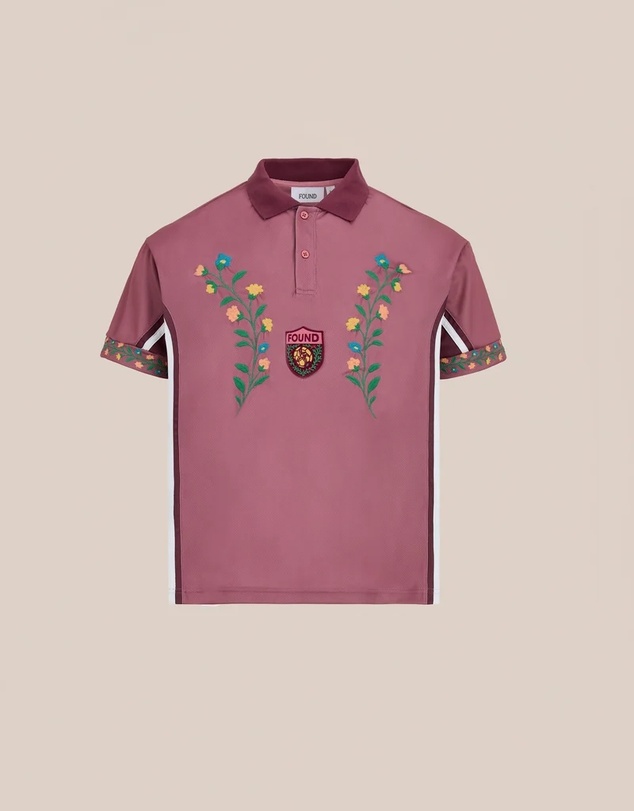 Found - Floral Polo Jersey