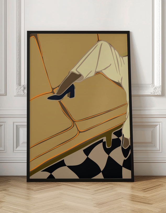 Olive et Oriel - KH Studio - Lucy by Karla Hyman Art Print