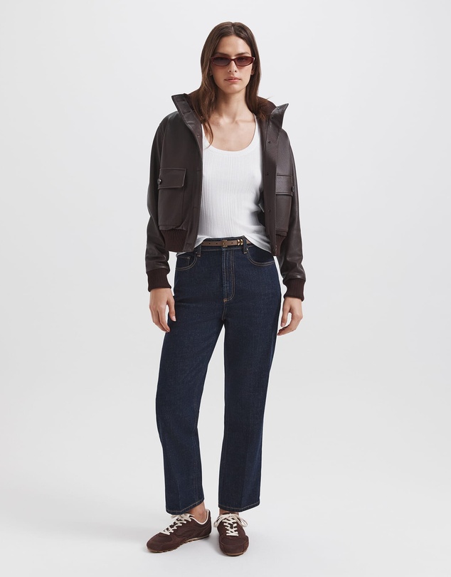 SABA - Elyse Leather Bomber