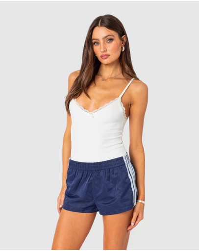 EDIKTED - Gloria Ribbed Bodysuit