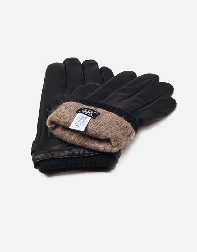 Ozwear Connection Uggs - Ugg Mens Silver Stud Tab Glove (Touch Screen)