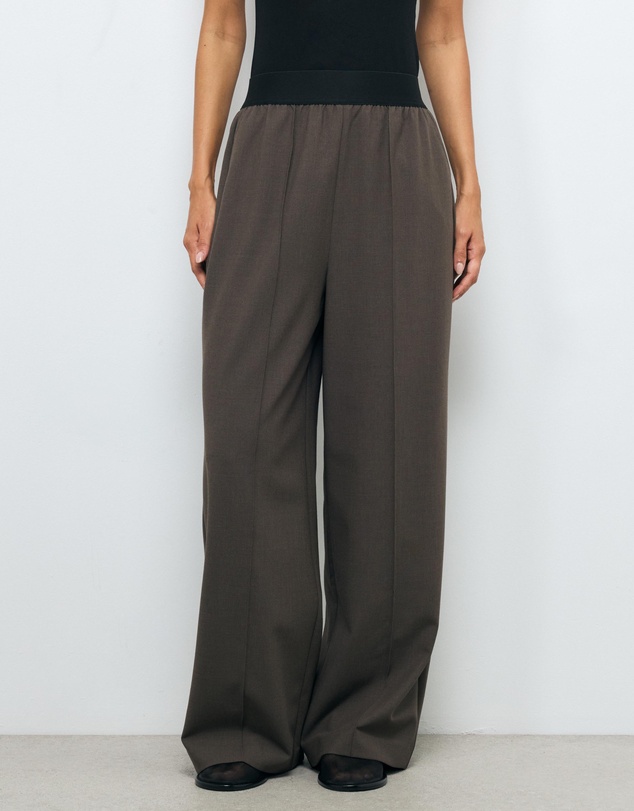 AERE - Arna elastic waist detail pant