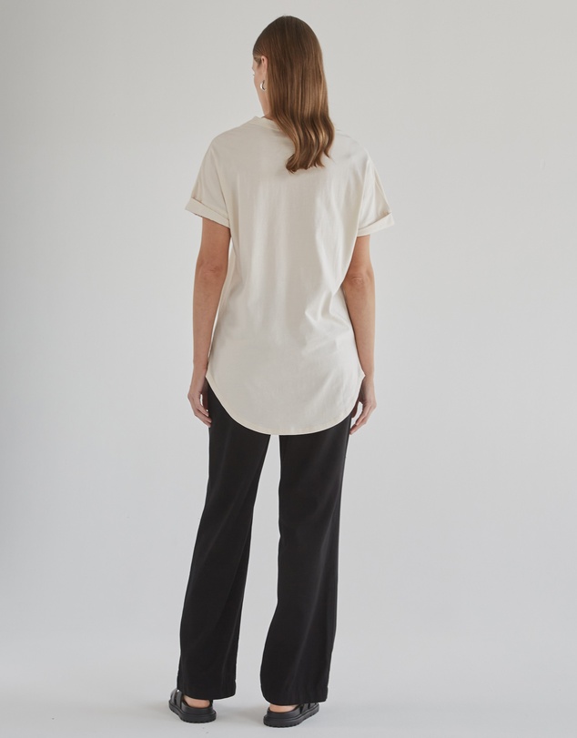 DRICOPER DENIM - Slouchy Cream Tee