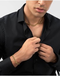 Philipp Plein - Plein Icon Chain Gold-Tone Necklace