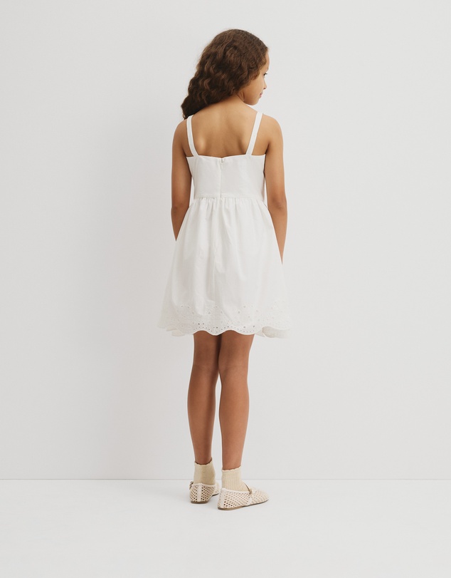 Country Road - Teen Sleeveless Cutwork Mini Dress