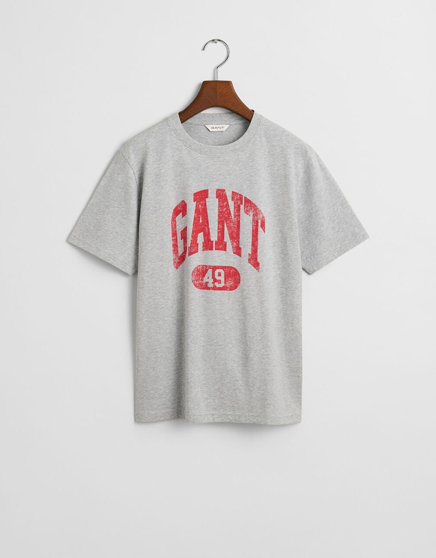 Gant - Teens GANT 49 Arch Print T-Shirt