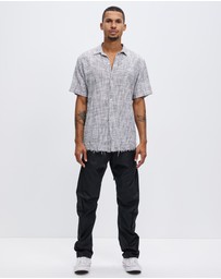 Surrounded By Ghosts - The Acanthite Coated Canvas Drawstring Pants