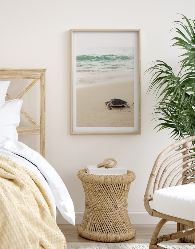 Olive et Oriel - Little Turtle II Art Print