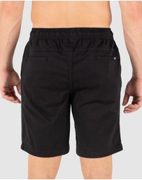 UNIT - UNIT Pivot Mens Elastic Waist Chino Shorts