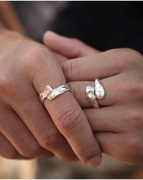 Kuzzoi - ICONIC EXCLUSIVE - Ring Male Organic 925 Sterling Silver