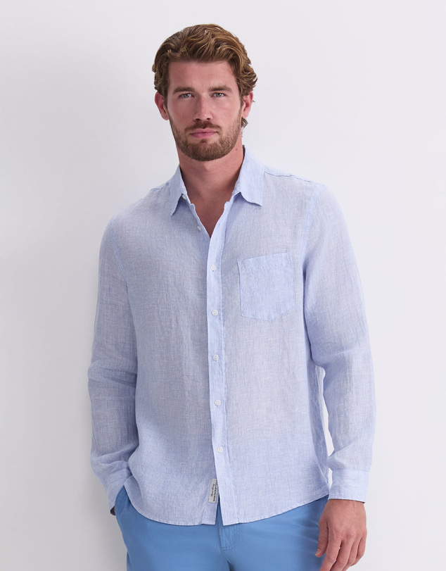 Sportscraft - Vinnie Long Sleeve Linen Shirt