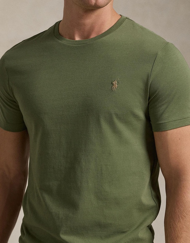 Polo Ralph Lauren - Custom Slim Fit Jersey Crewneck T-Shirt - ICONIC EXCLUSIVE