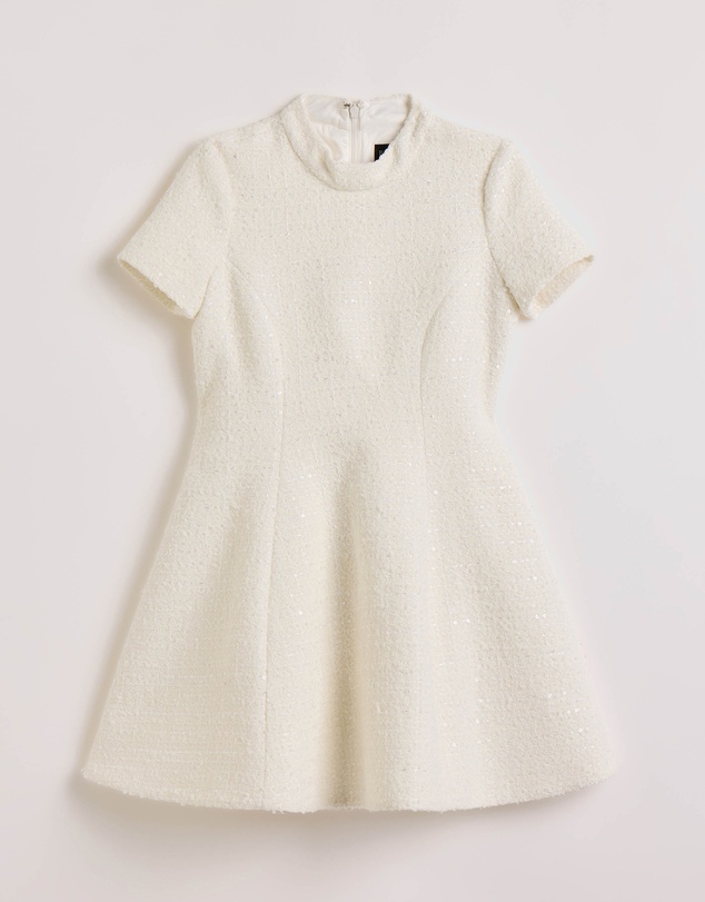 Bardot Junior - Zephyra Boucle Mini Dress - Kids-Teens