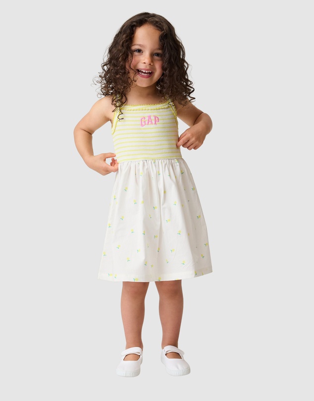 GAP - Sleeveless K2W Apron Dress - Babies-Kids