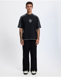 Thrills - Sting Of Defeat Panel Box Fit Oversize Tee