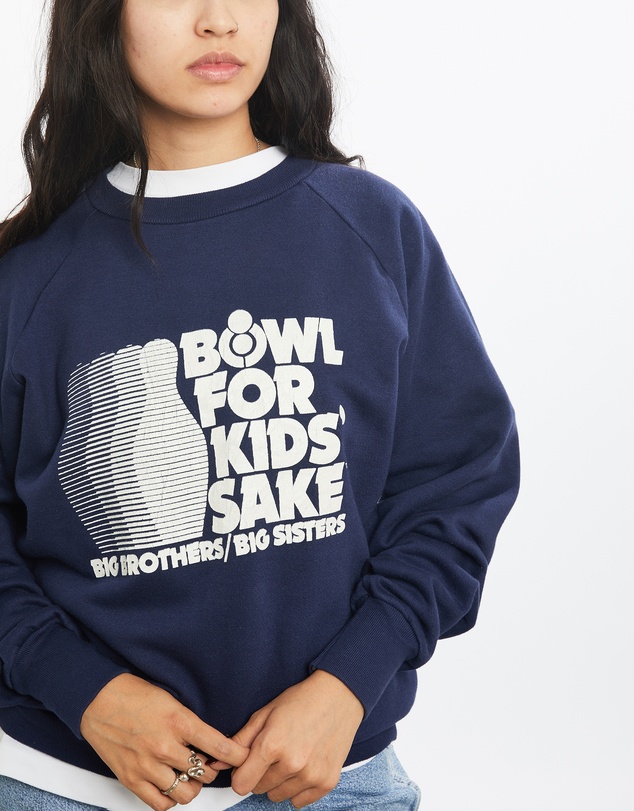 Vintage by The Real Deal - Pre Loved - Vintage 80s 'Bowl For Kids Sake' Sweatshirt