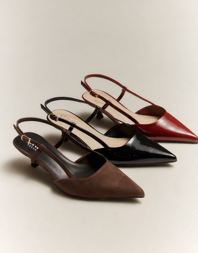 Verali - Lucas Slingback Kitten Heels