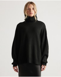 Decjuba - Edie Roll Neck Knit Jumper