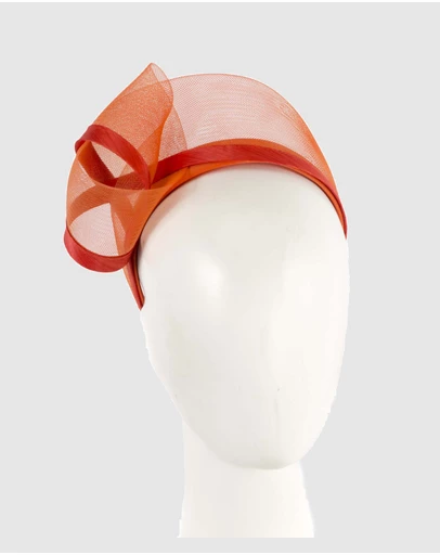Fillies Collection - Orange Headband Fascinator