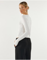 Madison The Label - Leanne L/S Top