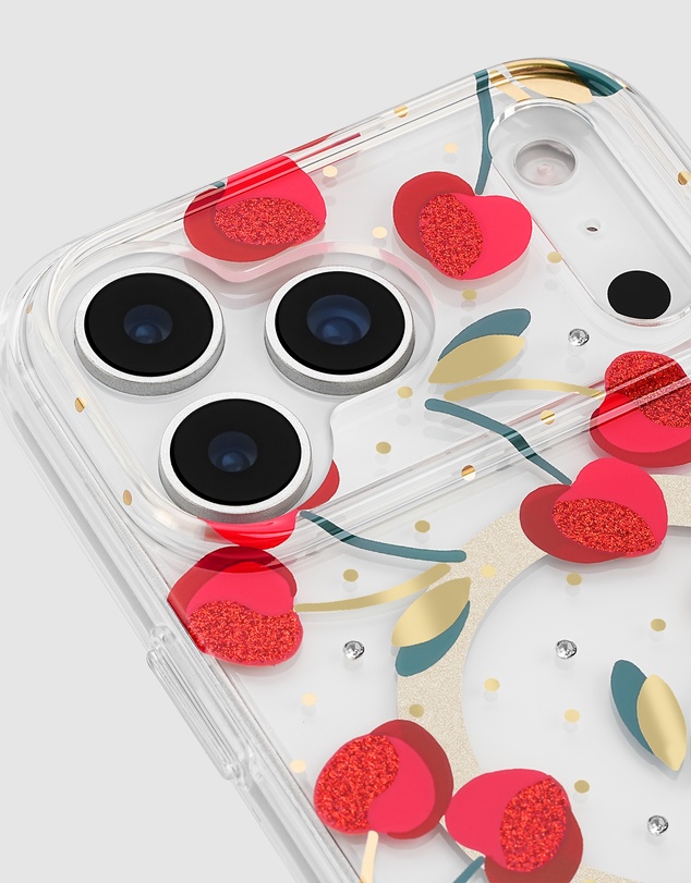 Kate Spade - Kate Spade Cherry Dot MagSafe Case for iPhone 17 Pro Max