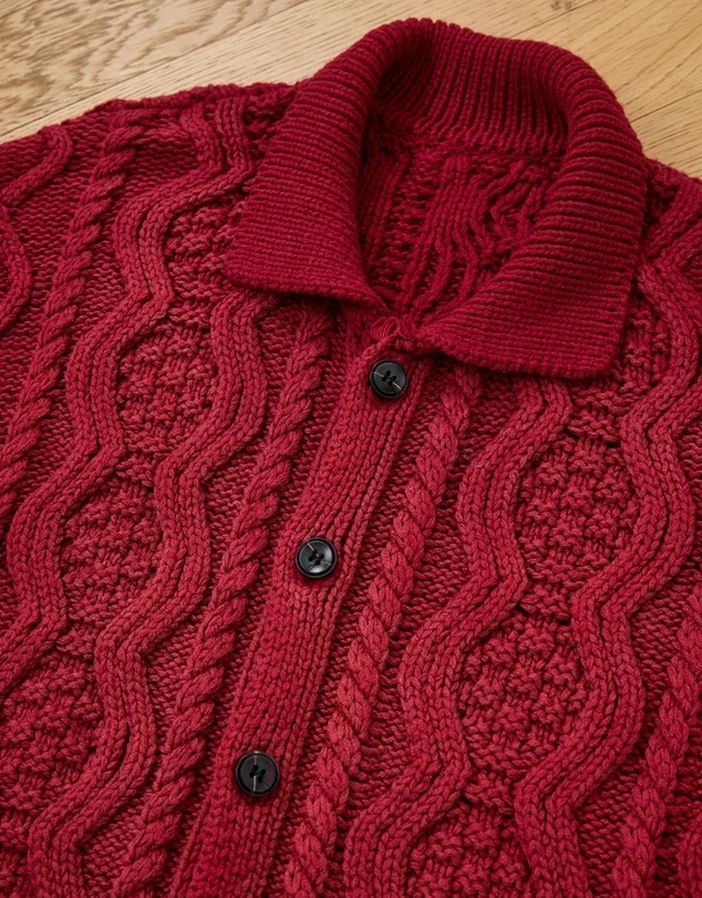Found - Cable Knit Cardigan