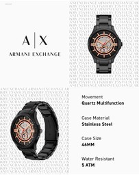 Armani Exchange - Black Chronograph Watch