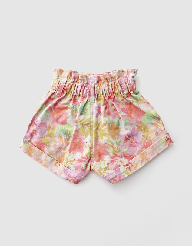 WITH LOVE FOR KIDS - Paperbag Denim Shorts - Babies - Kids