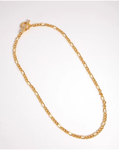 Lovisa - Gold Figaro T&O Necklace