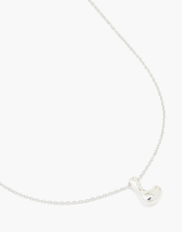 Lovisa - Waterproof Stainless Steel Large Bubble Letter L Necklace