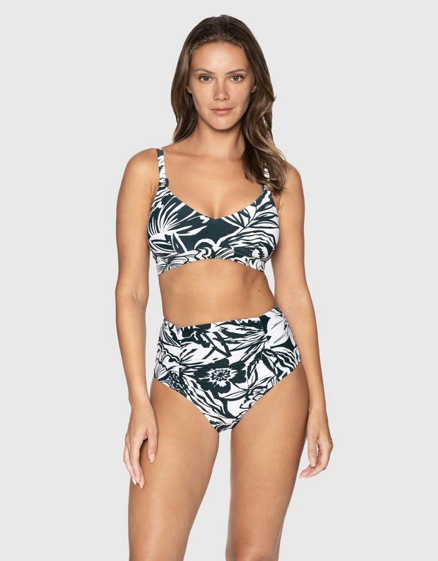 Nip Tuck Swim - Green Nostaligic Summer Bette Swim Pant