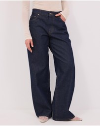 Calli - Tyla Mid Rise Baggy Jeans