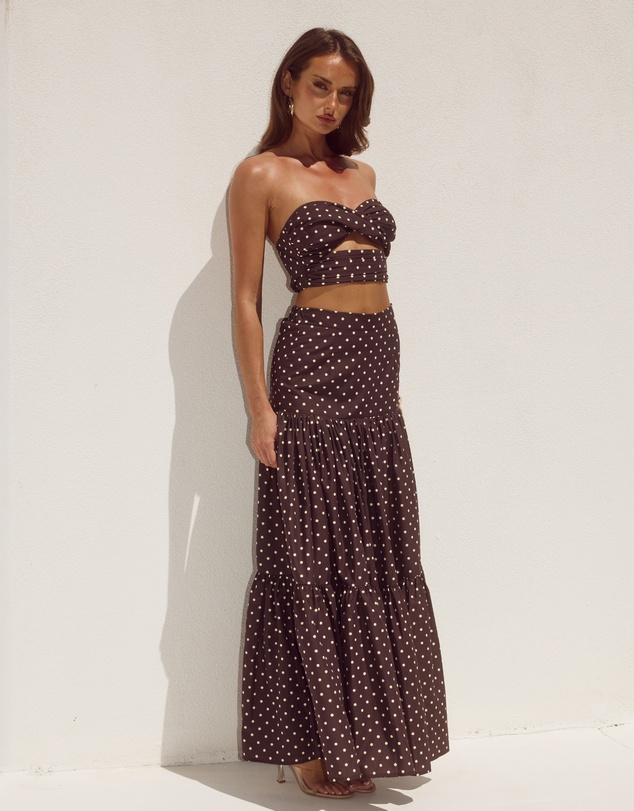 Runaway the Label - Ayla Tiered Maxi Skirt