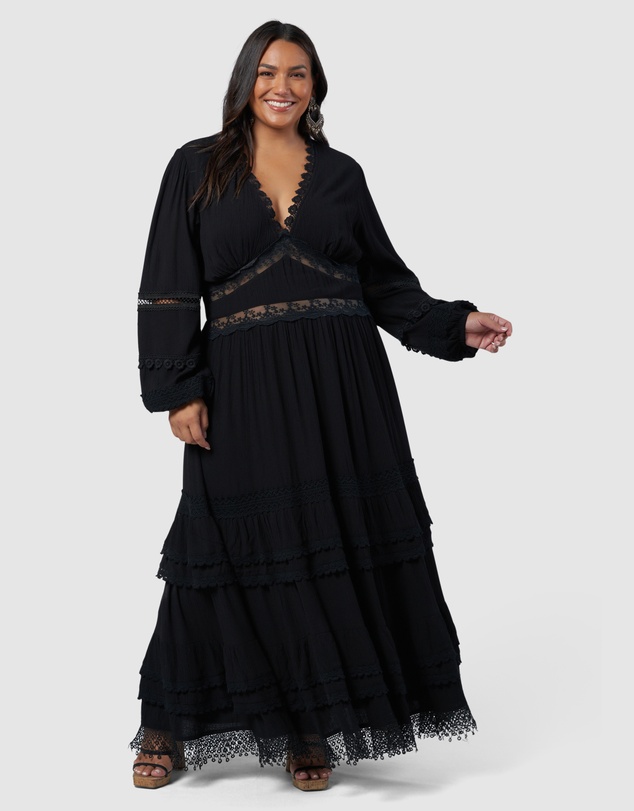 The Poetic Gypsy - One Of A Kind Maxi Dress
