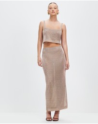 Third Form - Heavy Metal Knit Crop Top